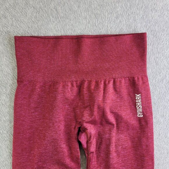 Gymshark Leggings Womens S Red Adapt Ombre Seamless Dip Dye Shaping Lifting Gym - Picture 2 of 12